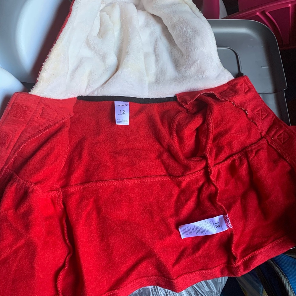 Red dress coat
